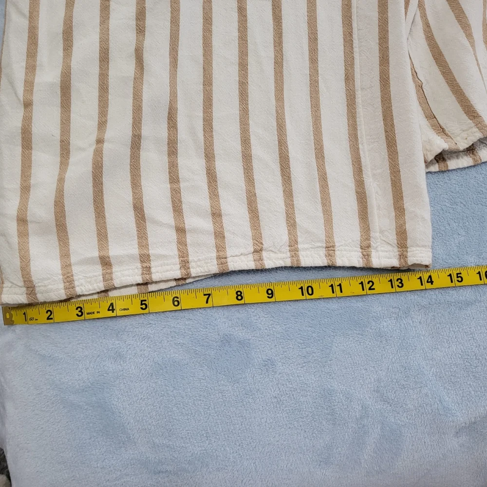 American Eagle wide leg linen pants M - Picture 7 of 9